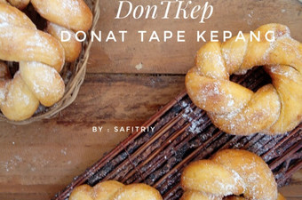 Resep Donat Tape Kepang, Menggugah Selera