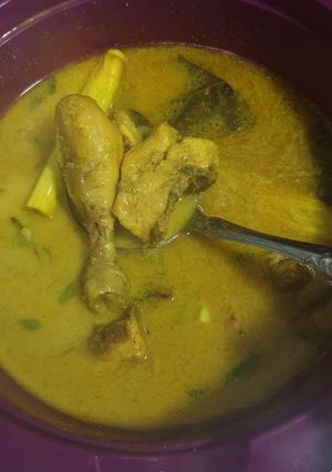 Foto resep Opor ayam bumbu kuning