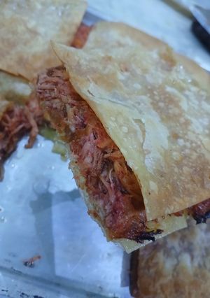 صورة لوصفة فطيرة سهلة بالدجاج🥧