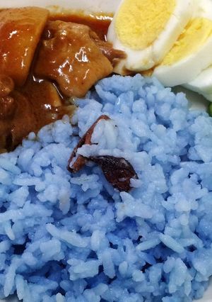 藍蝶飯 的食譜成品照片