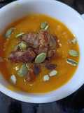 Roasted Squash Soup with Sausage