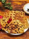 Wafel Pisang Coklat dan Keju