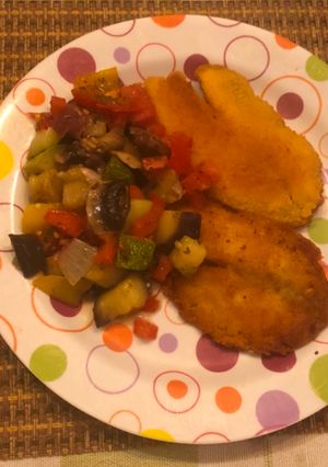 Una foto de Caponata de berenjena