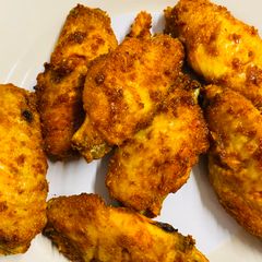 A picture of Chicken flats made in air fryer.