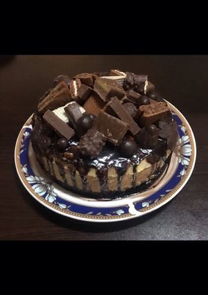 عکسی از دستور کیک با روکش گاناش
