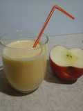 Batido de caqui persimon con manzana