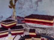Gambar puding red velvet