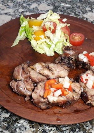 Una foto de Mollejas a la parrilla