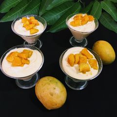 Creamy Mango Mousse A picture of Creamy Mango Mousse.
