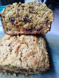 Budín de Naranja de avena y harina integral saludable