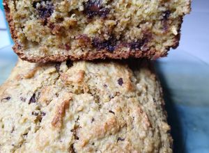 Una foto de Budín de Naranja de avena y harina integral saludable