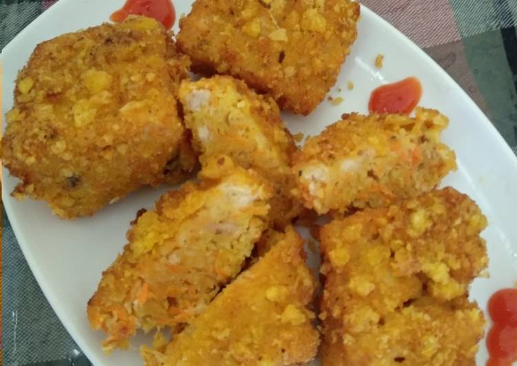 Rahasia Menghidangkan Nugget Ayam Cheetos Kekinian