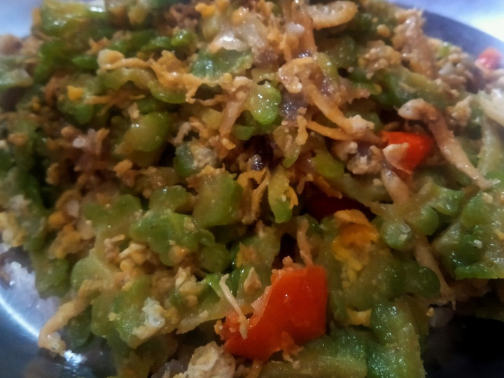 Resep Oseng Pare Teri, Enak Banget