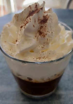 Una foto de Café vienés