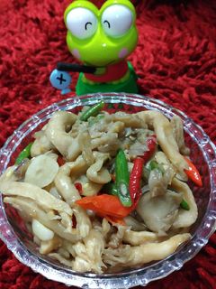 Foto resep Oseng Jamur Tiram + Buncis 💚