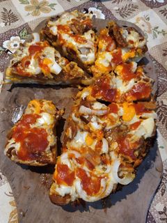 Foto resep Pizza Roti Tawar Teflon