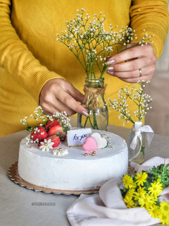 عکسی از دستور کیک شیفون
