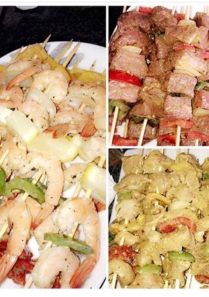 Une photo de Brochettes pour grillades