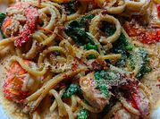 Gambar seafood pasta