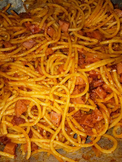 Foto resep Super gampang spicy spagheti