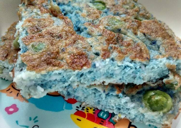 Resep Day. 123 Blue Omelette (10 month+), Bisa Manjain Lidah
