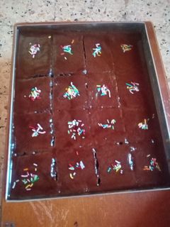 صورة لوصفة كيكة البراوني