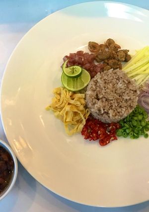 รูปของ ข้าวคลุกกะปิ