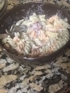 Una foto de Pasta carbonara fácil