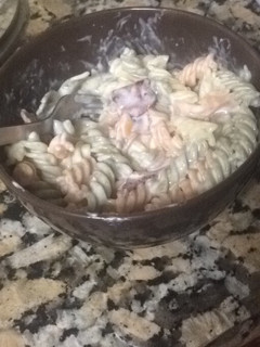 Una foto de Pasta carbonara fácil
