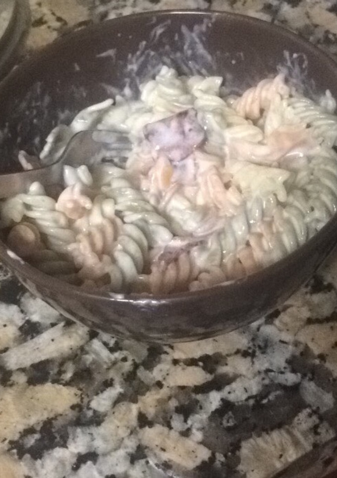 Una foto de Pasta carbonara fácil