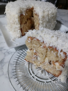 A picture of Coconut Cake.