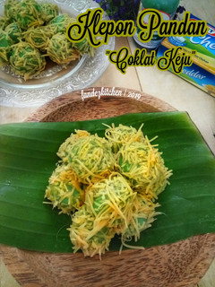Foto resep Klepon Pandan "Coklat Keju"