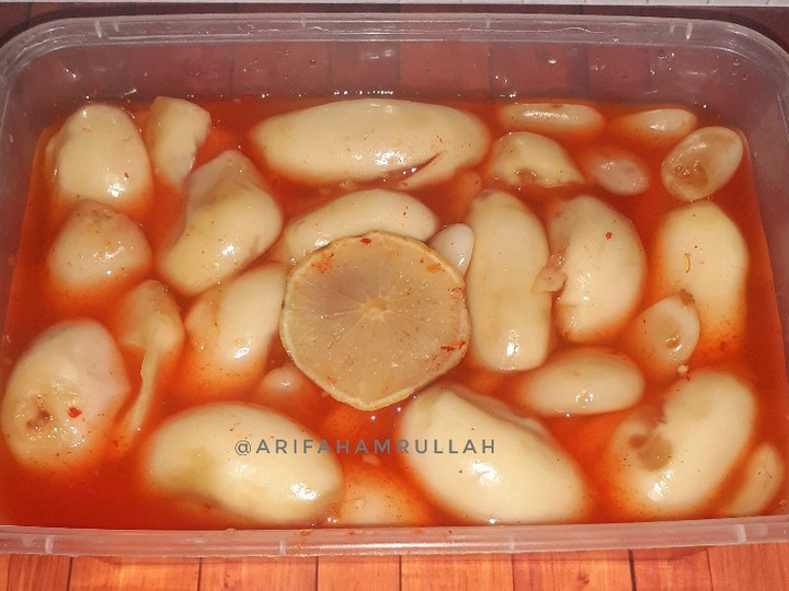 Cara Gampang Menyiapkan Asinan salak pedas manis yang Lezat Sekali