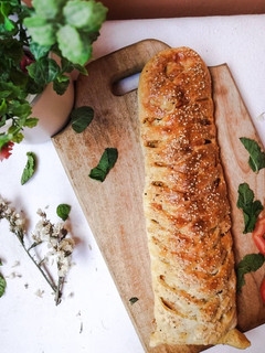 A picture of Chicken bread.