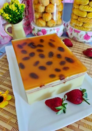 Foto resep Puding Lapis Prancis