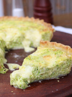 Una foto de Tarta de zucchinis