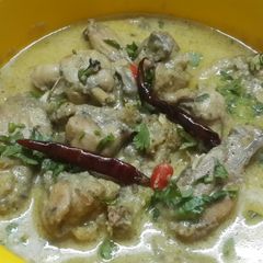 A picture of Chicken Rezala.