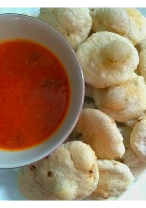 Foto resep Cireng isi bakso pedasss