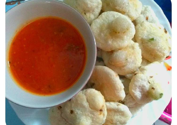 Cireng isi bakso pedasss