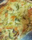 Tarta cremosa de zapallitos