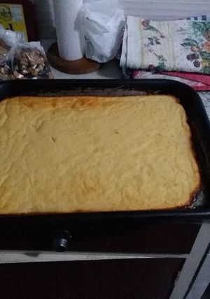 Una foto de Fainá de queso