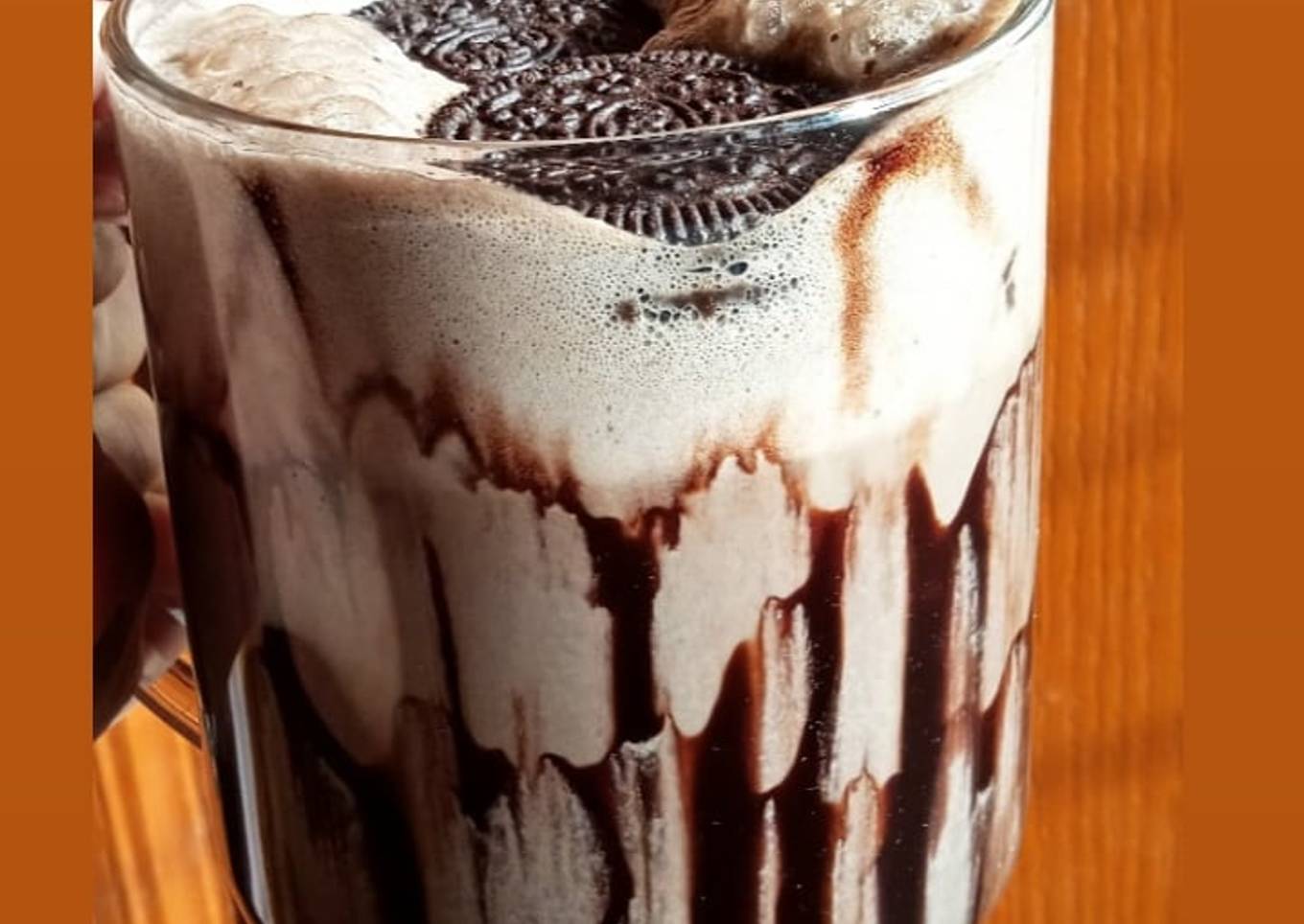 Oreo milk shake
