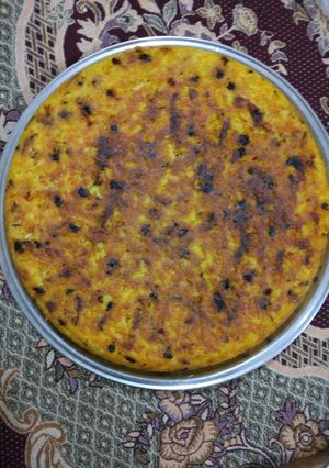 عکسی از دستور تهچین گوشت ❤😋