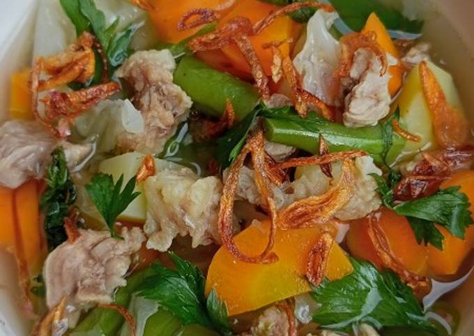 Resep Sayur sop Anti Gagal
