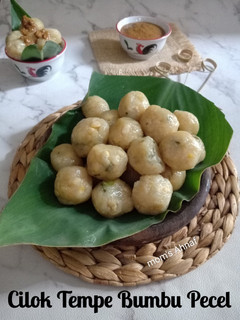 Foto resep Cilok tempe bumbu pecel