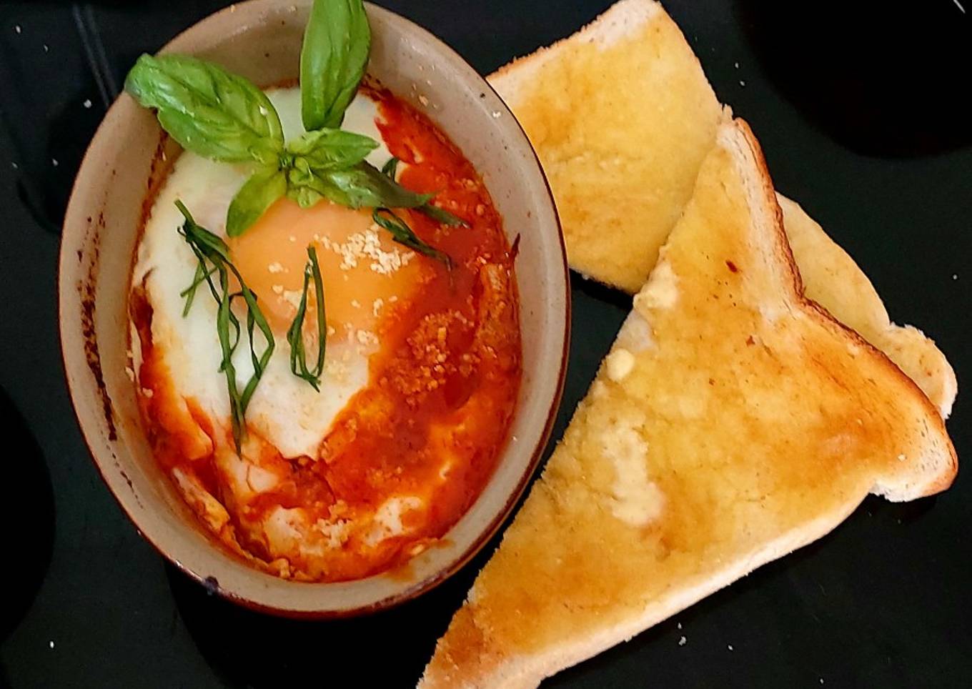 Italian Baked Eggs 🤗💞