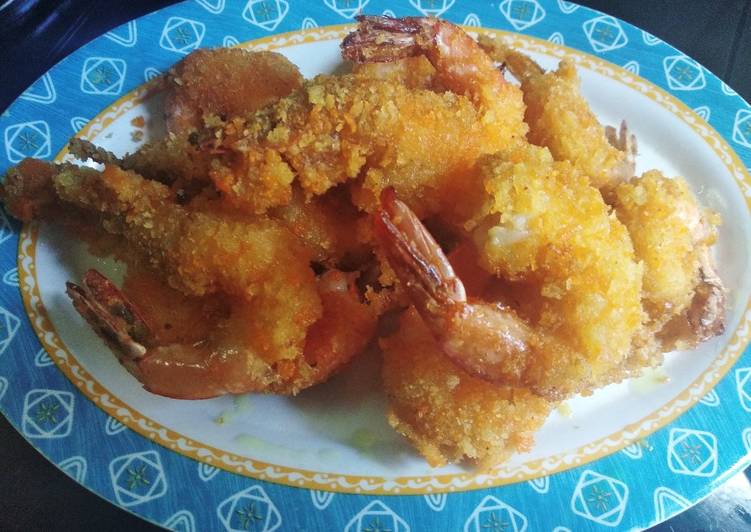 Cara Gampang Membuat Udang goreng tepung yang Enak