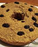 Budín integral de manzana y pasas de uva