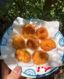 Ức gà viên khoai tây