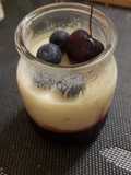 Panacotta con Frutos Rojos